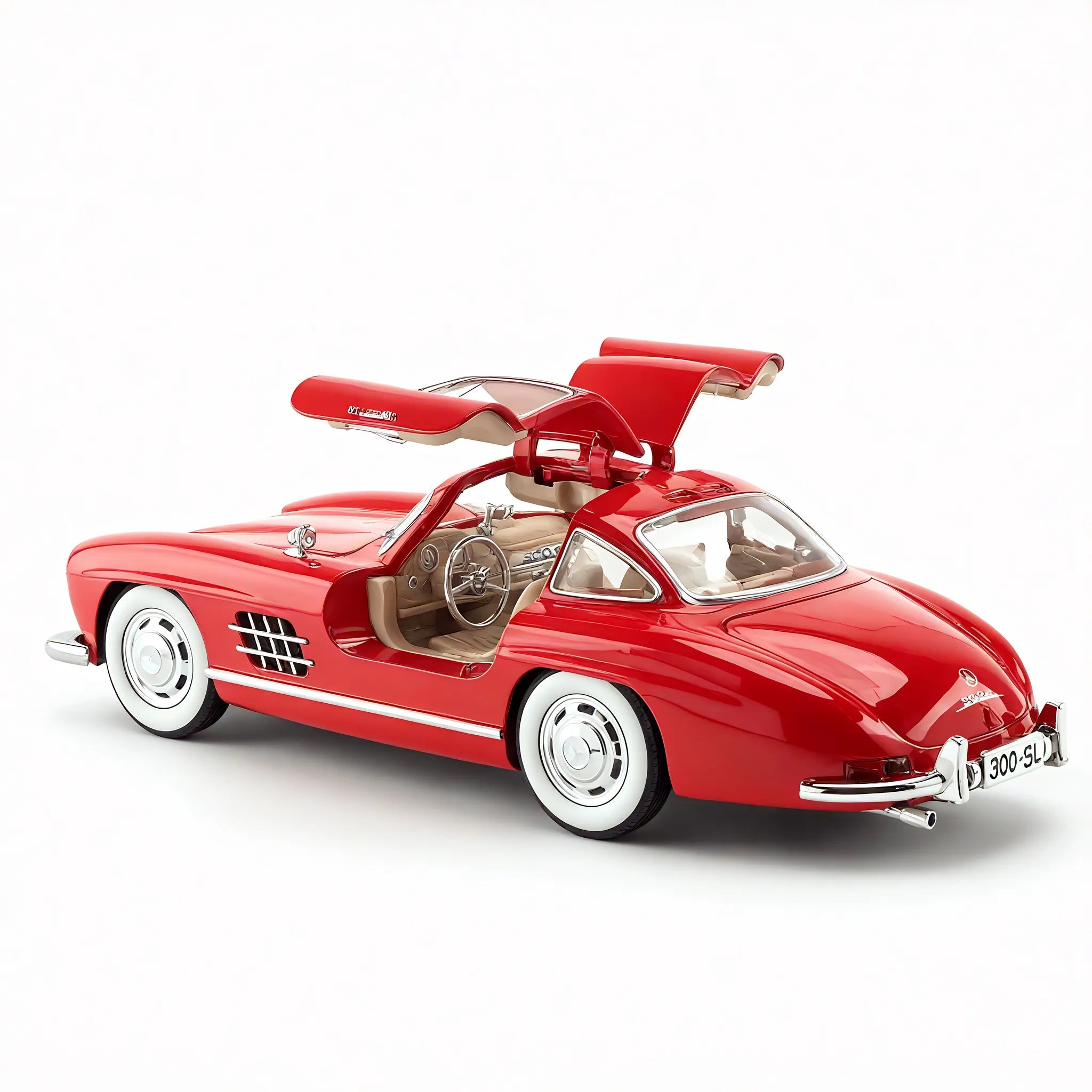 Wings of Timeless Elegance – 1:24 Mercedes-Benz 300SL Model Aescraft