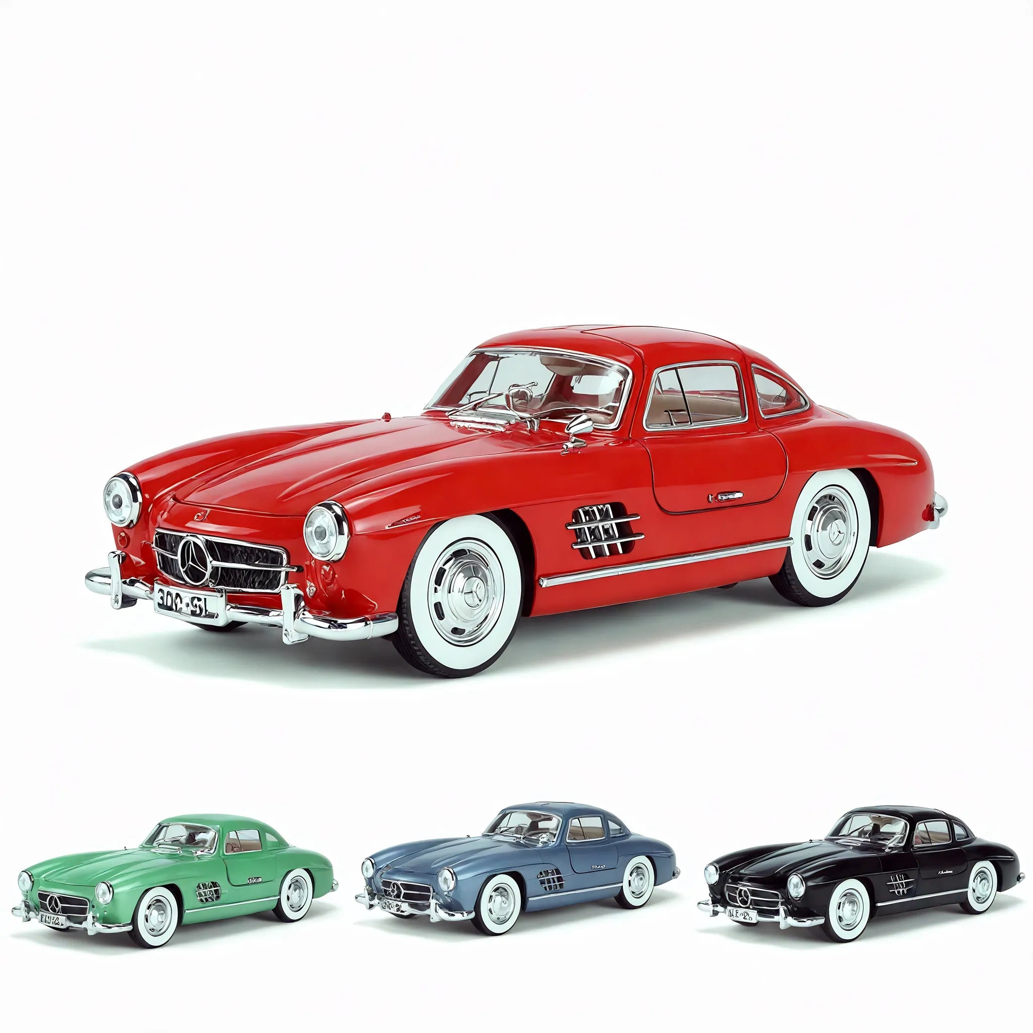 Wings of Timeless Elegance – 1:24 Mercedes-Benz 300SL Model Aescraft