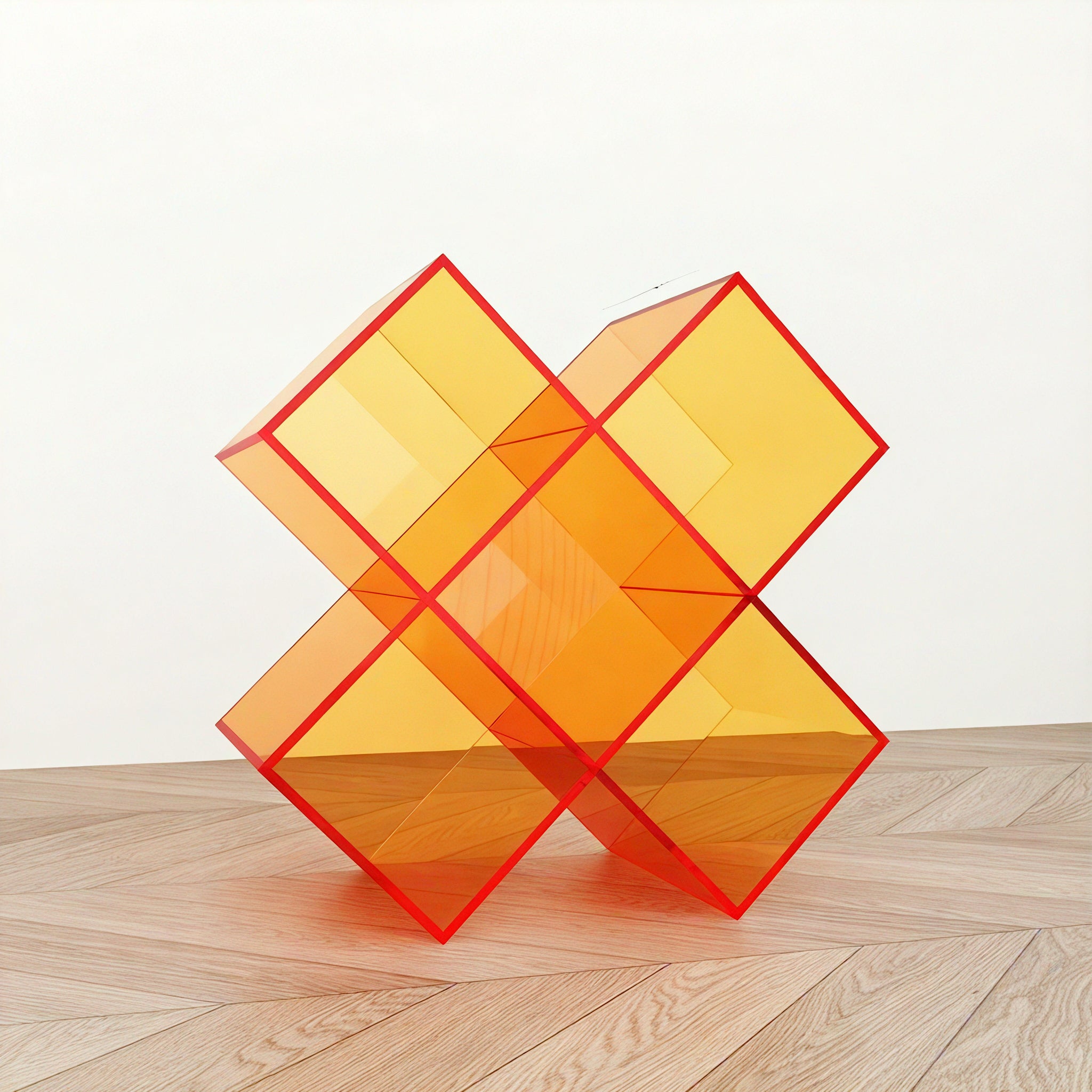 X-Cube Accent Shelf Aescraft Orange