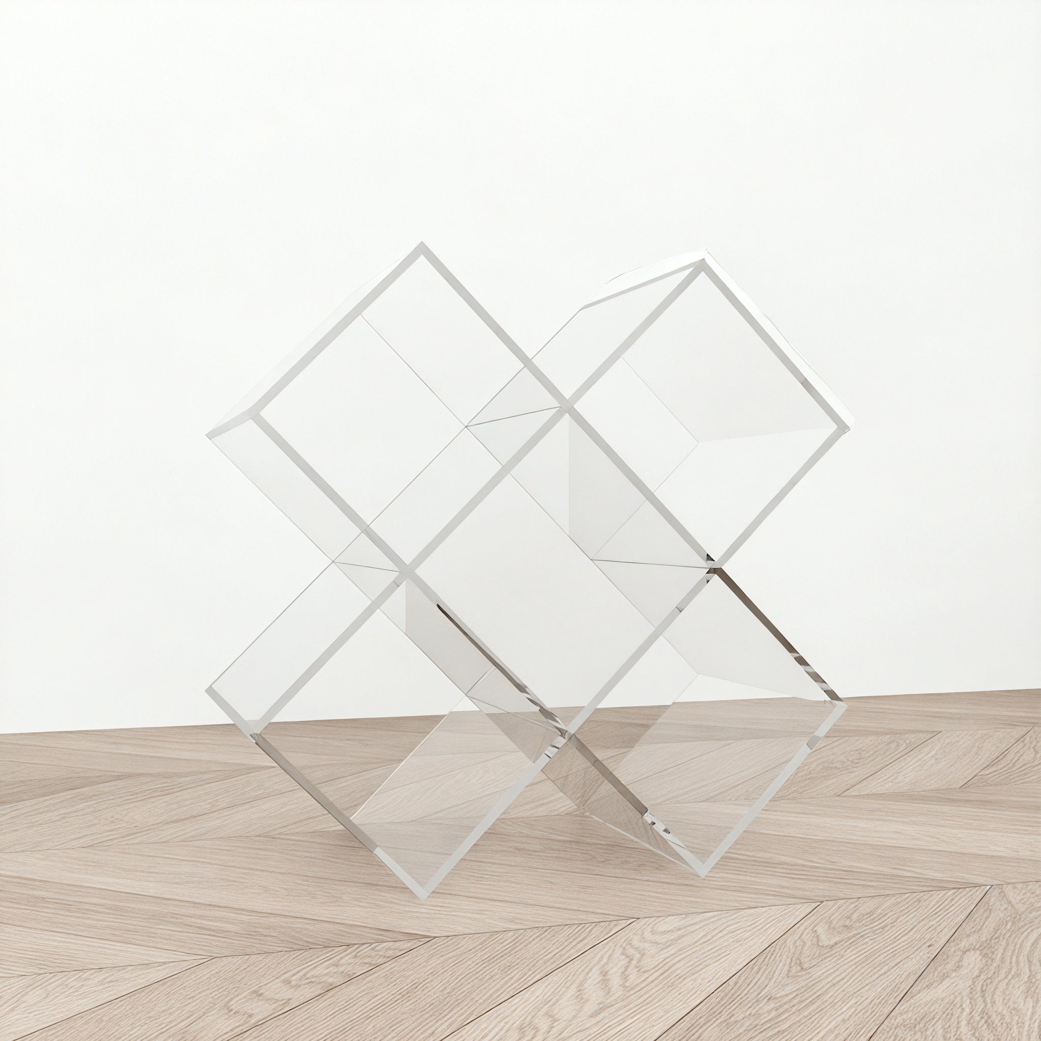 X-Cube Accent Shelf Aescraft Clear