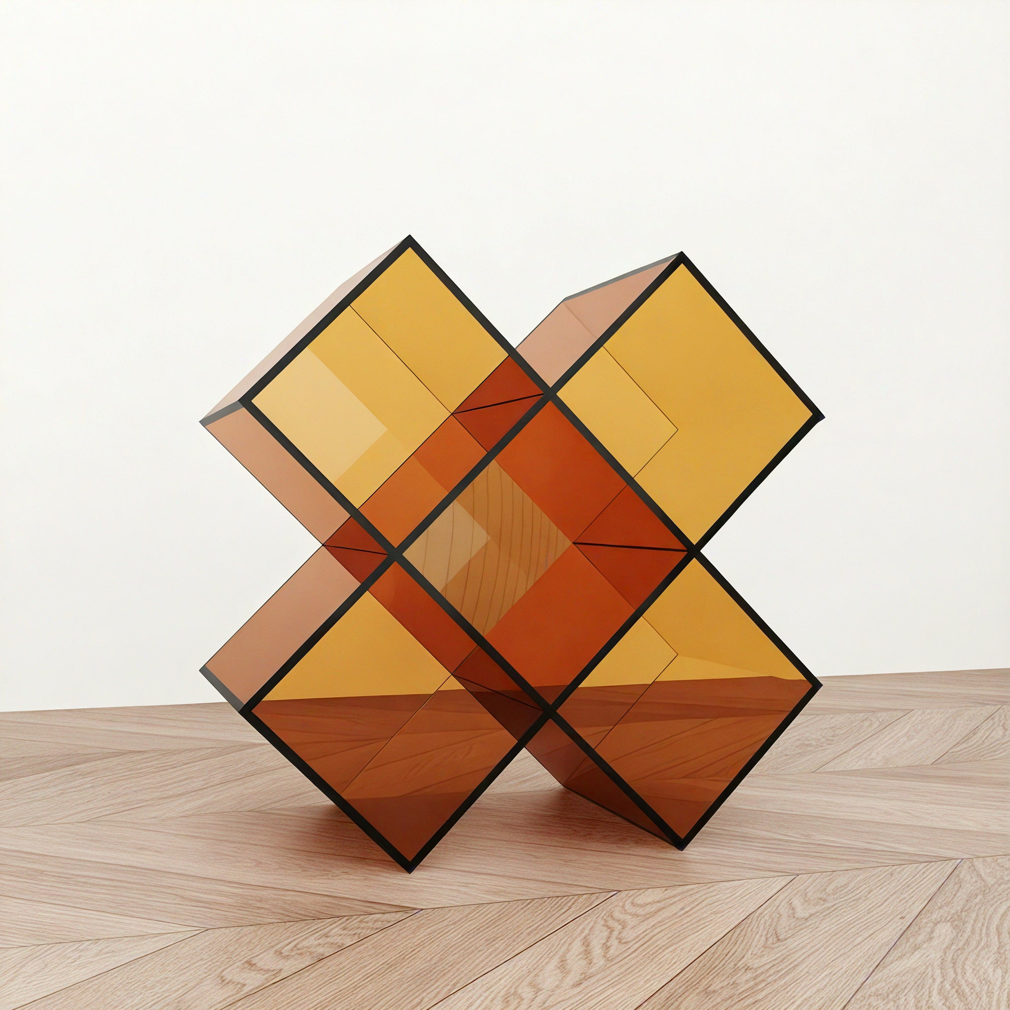 X-Cube Accent Shelf Aescraft Cognac