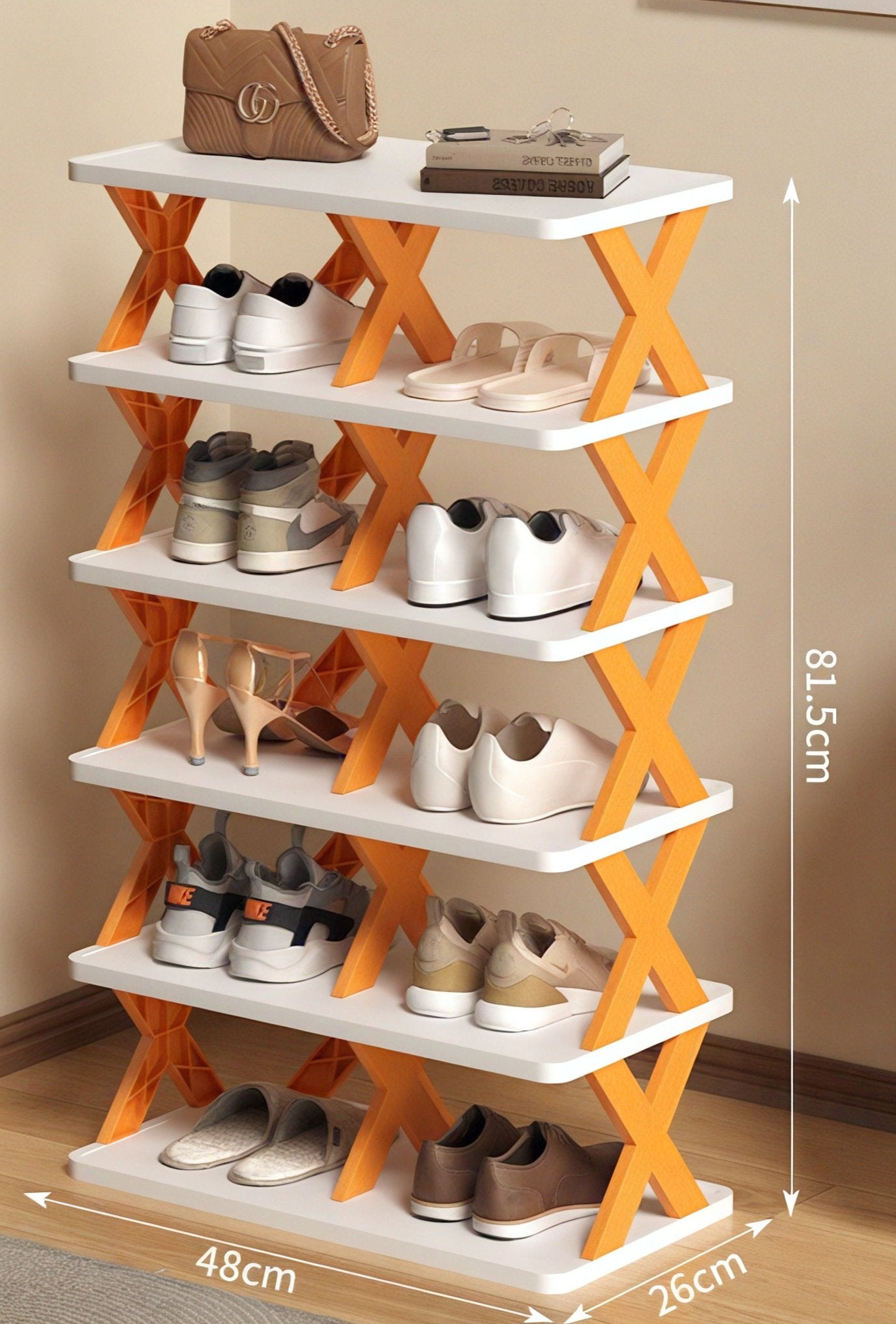 X-Factor Shoe Rack Aescraft 6 Orange-6