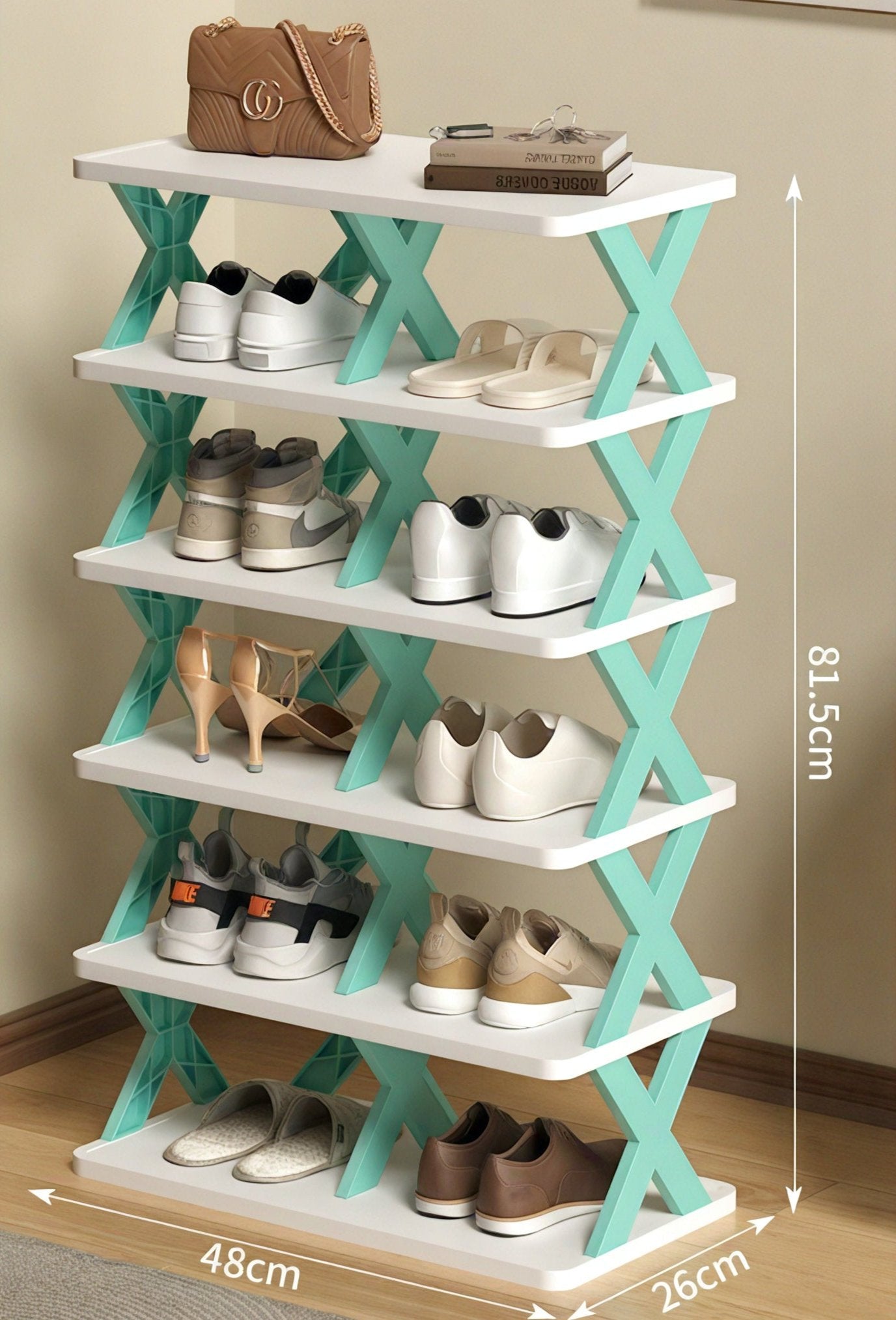 X-Factor Shoe Rack Aescraft 6 Blue-6