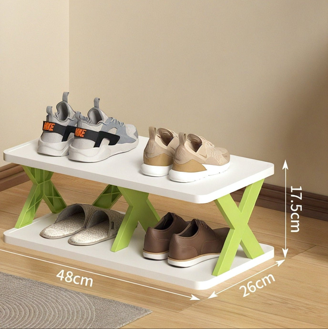 X-Factor Shoe Rack Aescraft 2 Green-2
