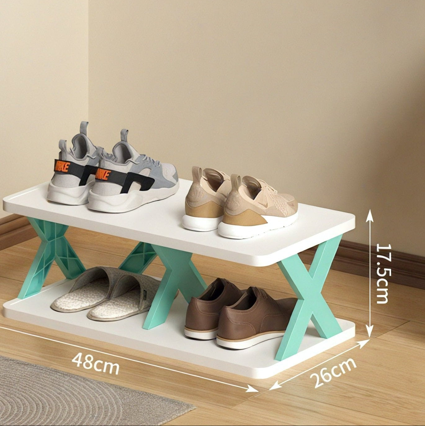 X-Factor Shoe Rack Aescraft 2 Blue-2