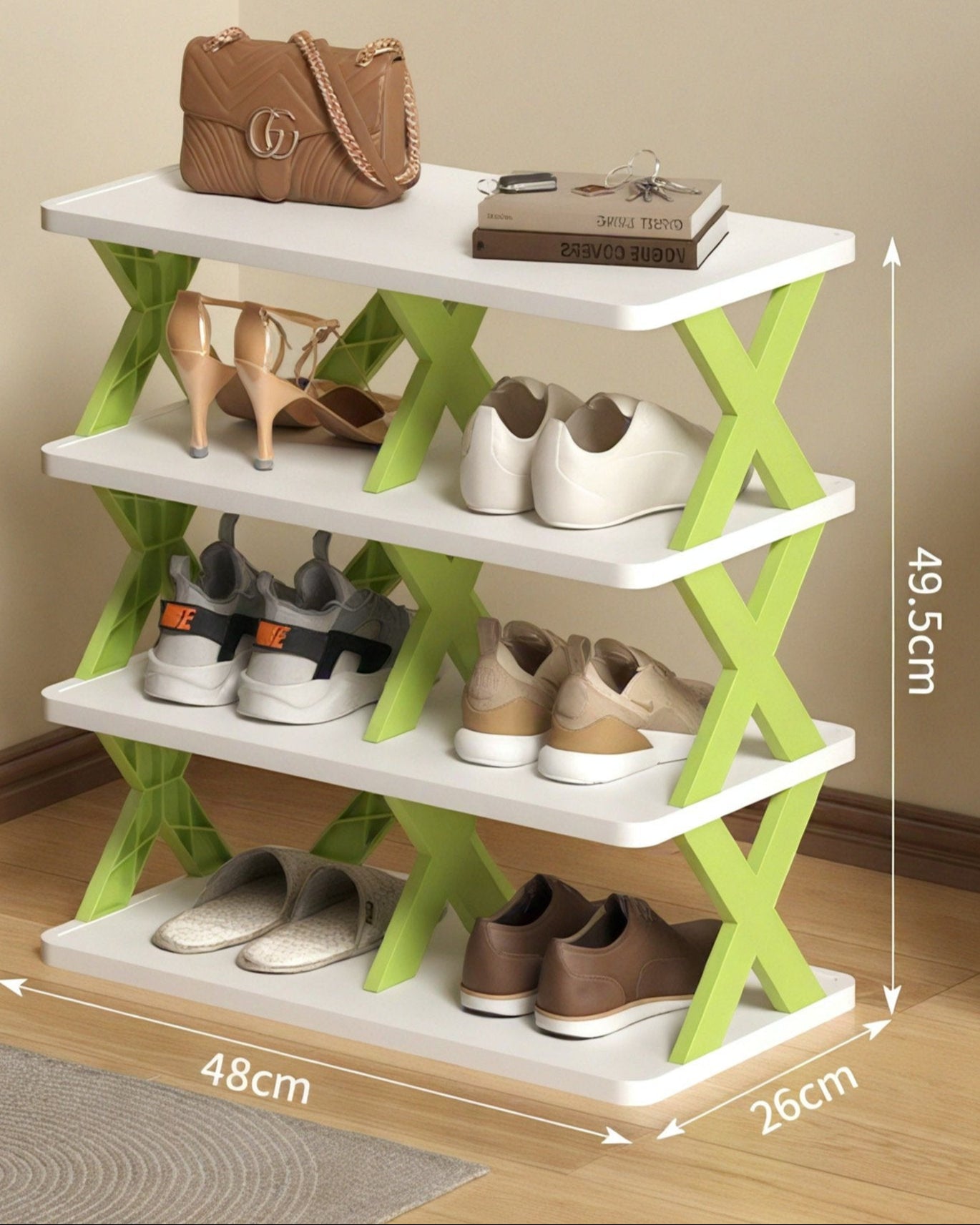X-Factor Shoe Rack Aescraft 4 Green-4