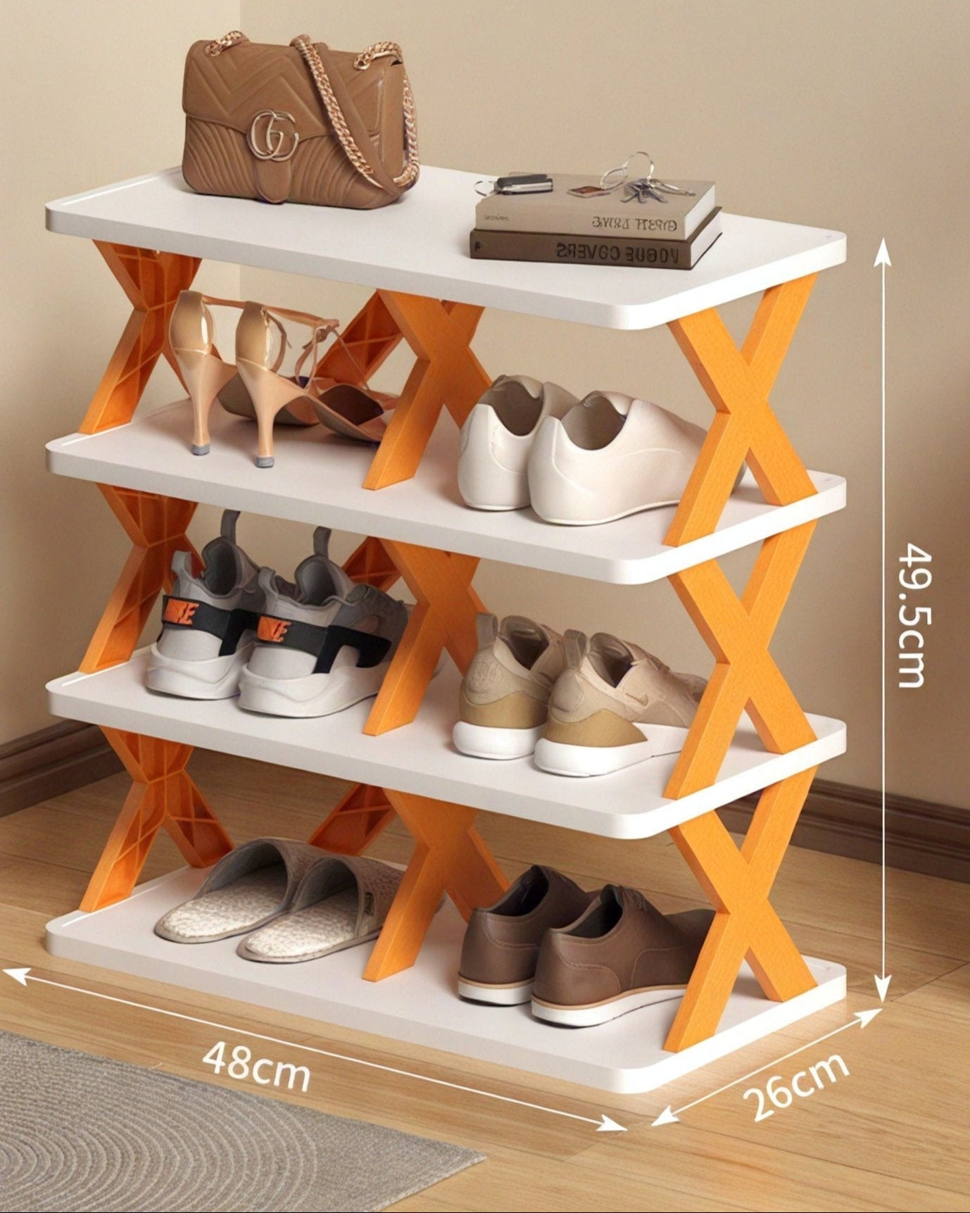 X-Factor Shoe Rack Aescraft 4 Orange-4