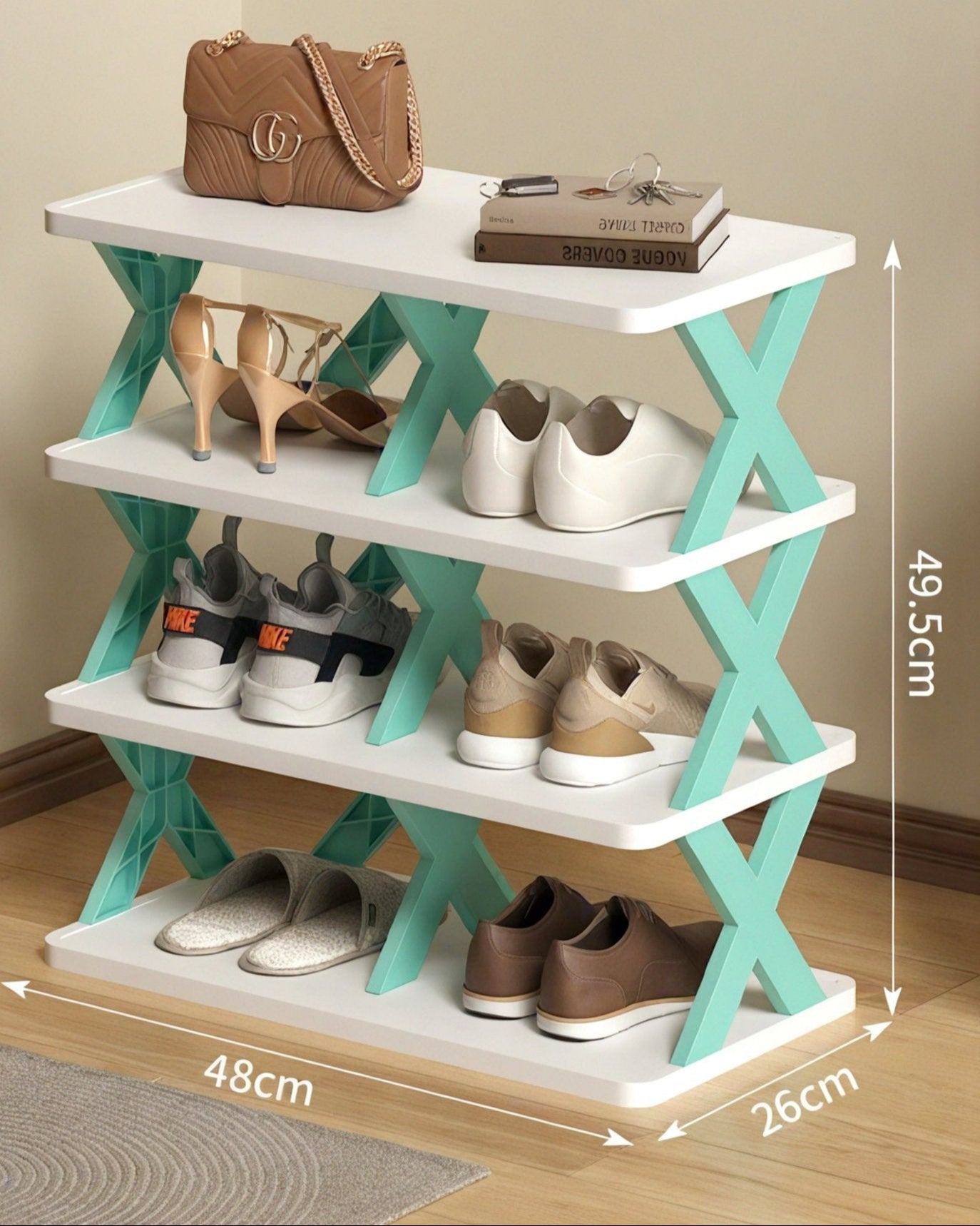X-Factor Shoe Rack Aescraft 4 Blue-4