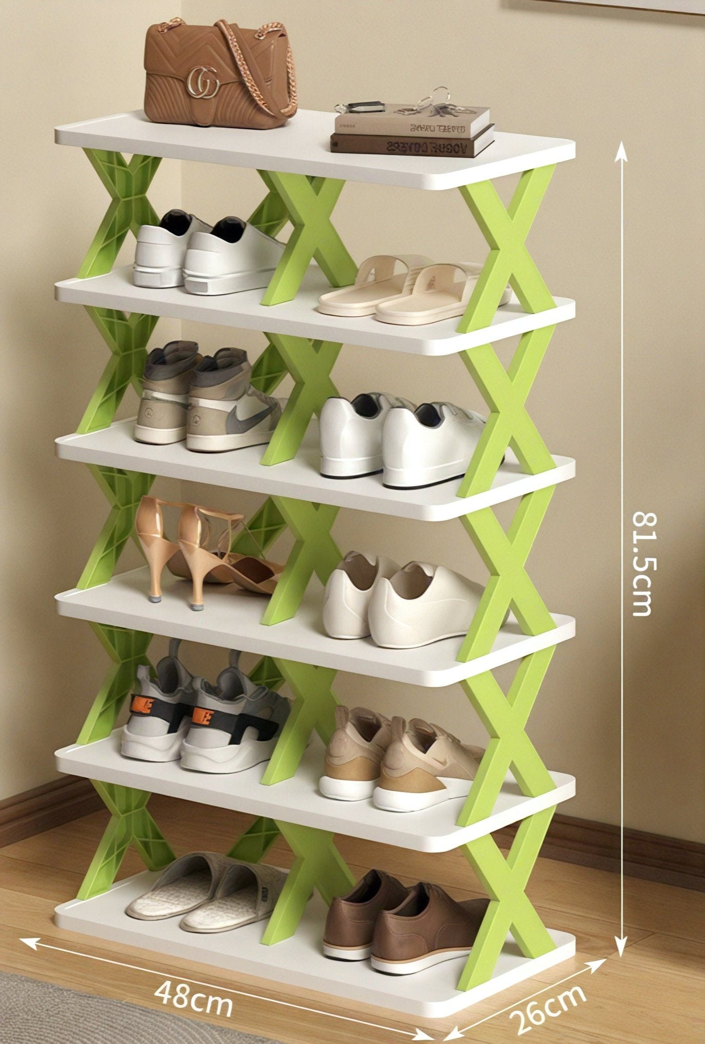 X-Factor Shoe Rack Aescraft 6 Green-6