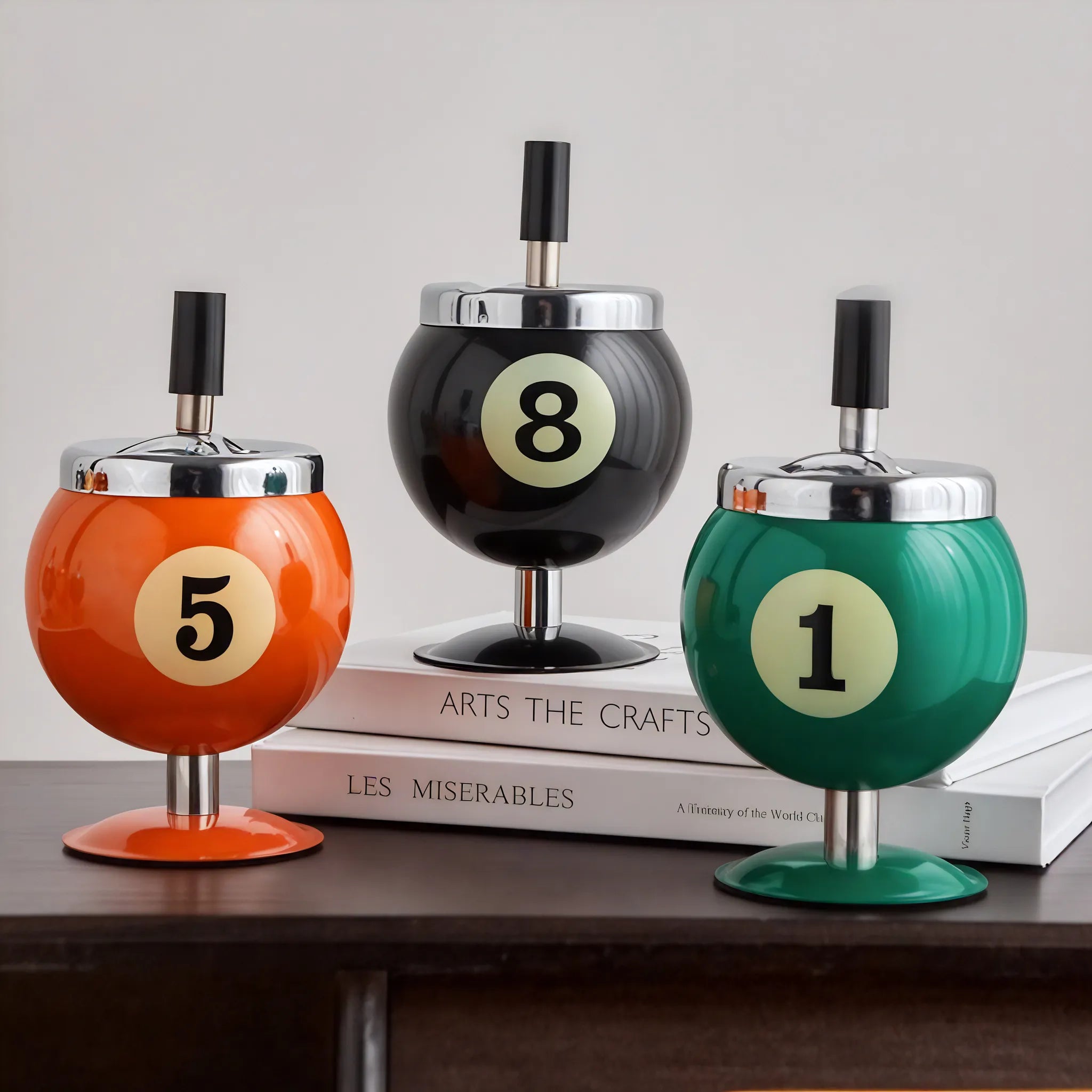 Billard Ball Retro Spin Dish – A Playful Accent for Any Space Aescraft