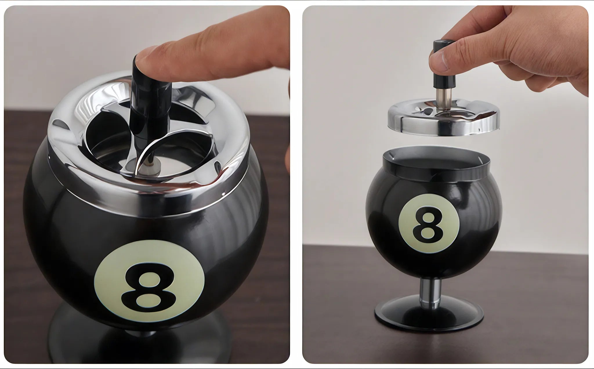 Billard Ball Retro Spin Dish – A Playful Accent for Any Space Aescraft