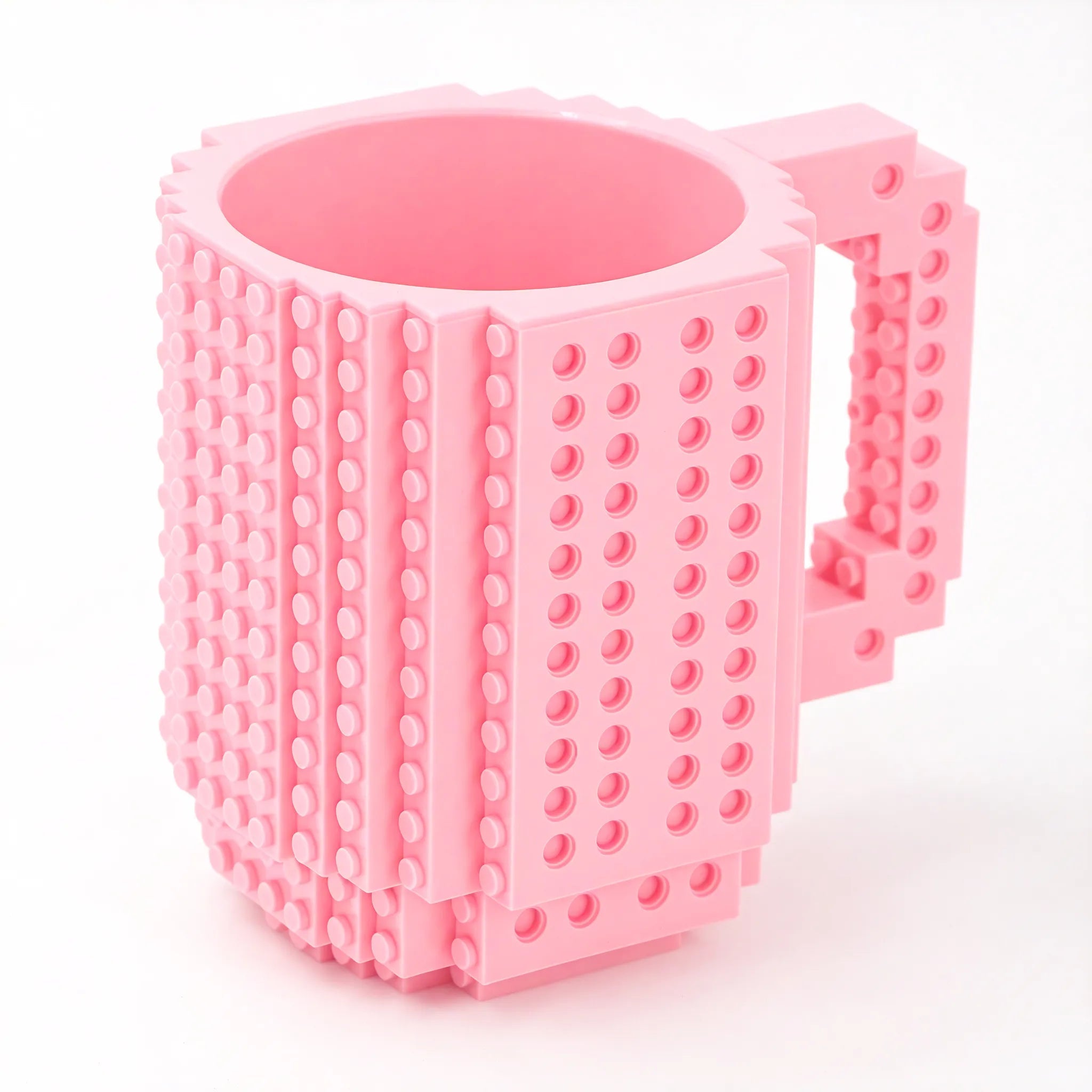 Build-On Block Mug Aescraft Pink