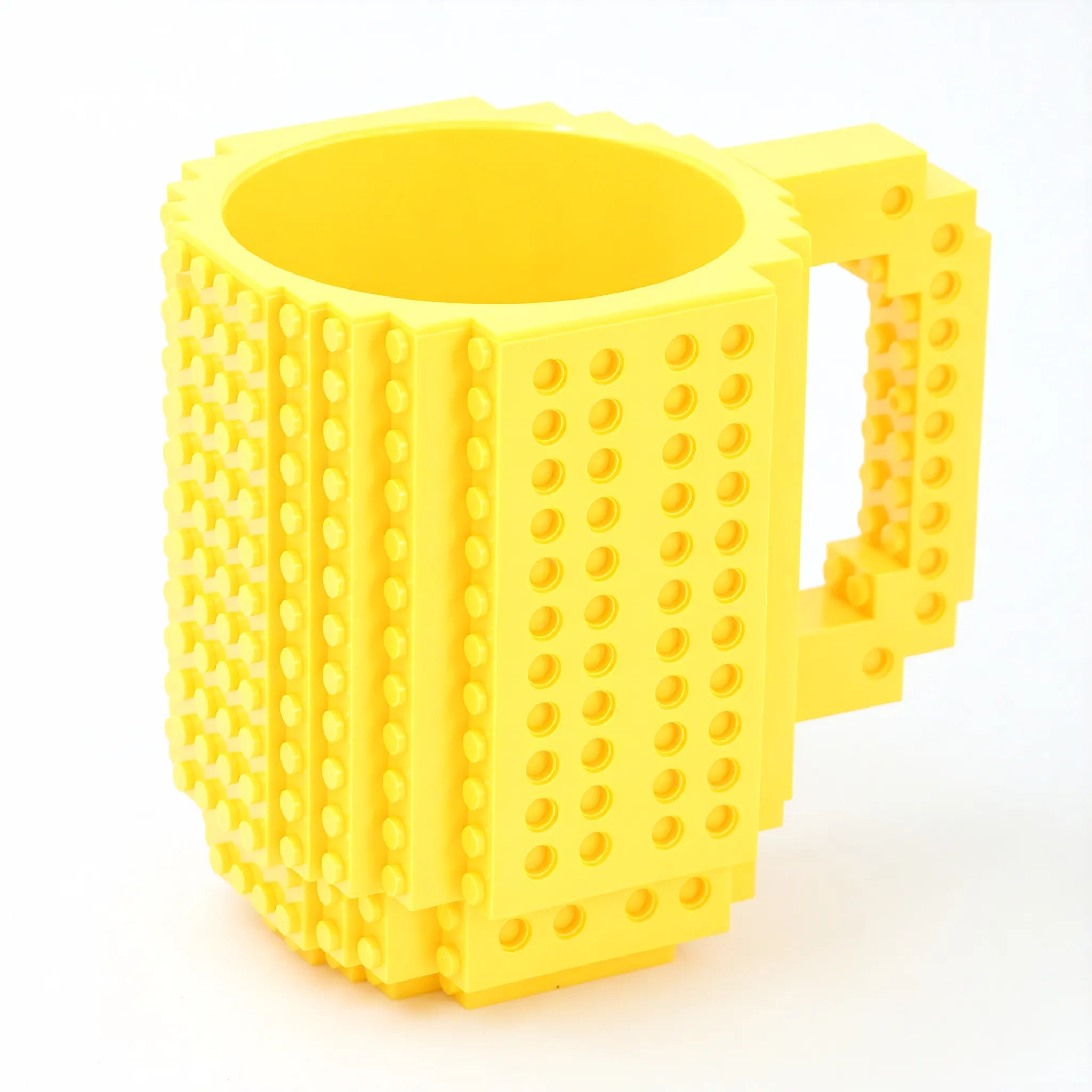 Build-On Block Mug Aescraft Yellow