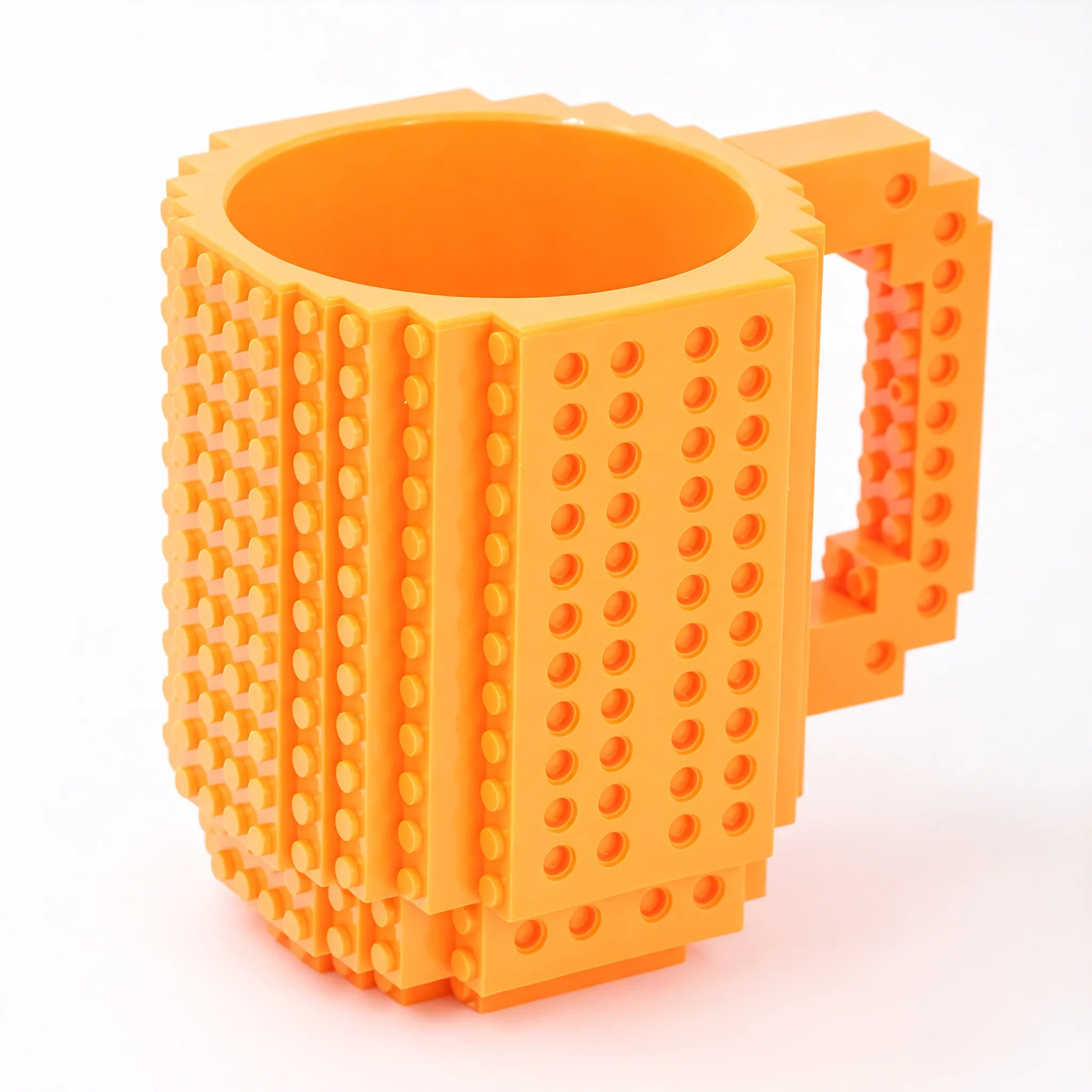 Build-On Block Mug Aescraft Orange