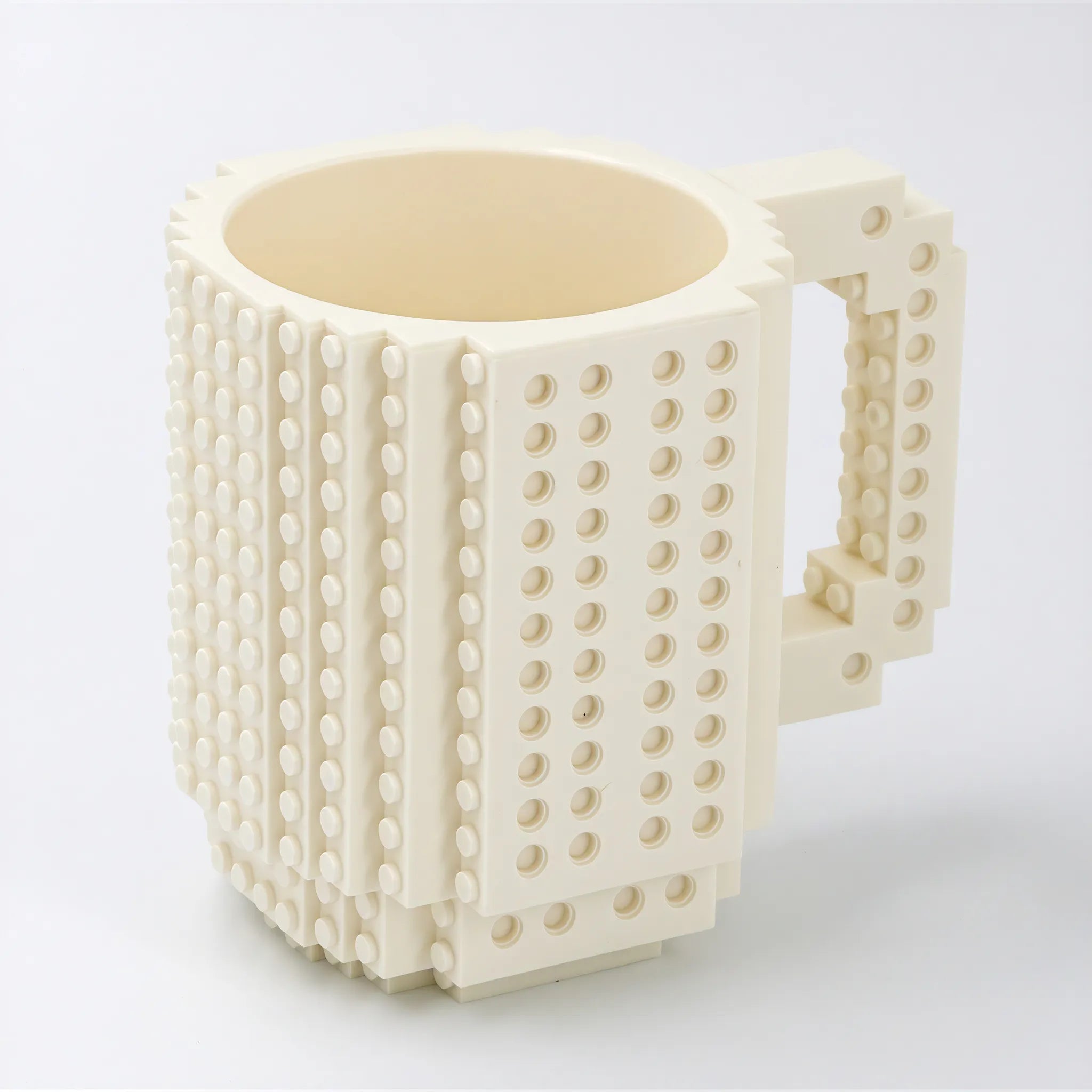Build-On Block Mug Aescraft White