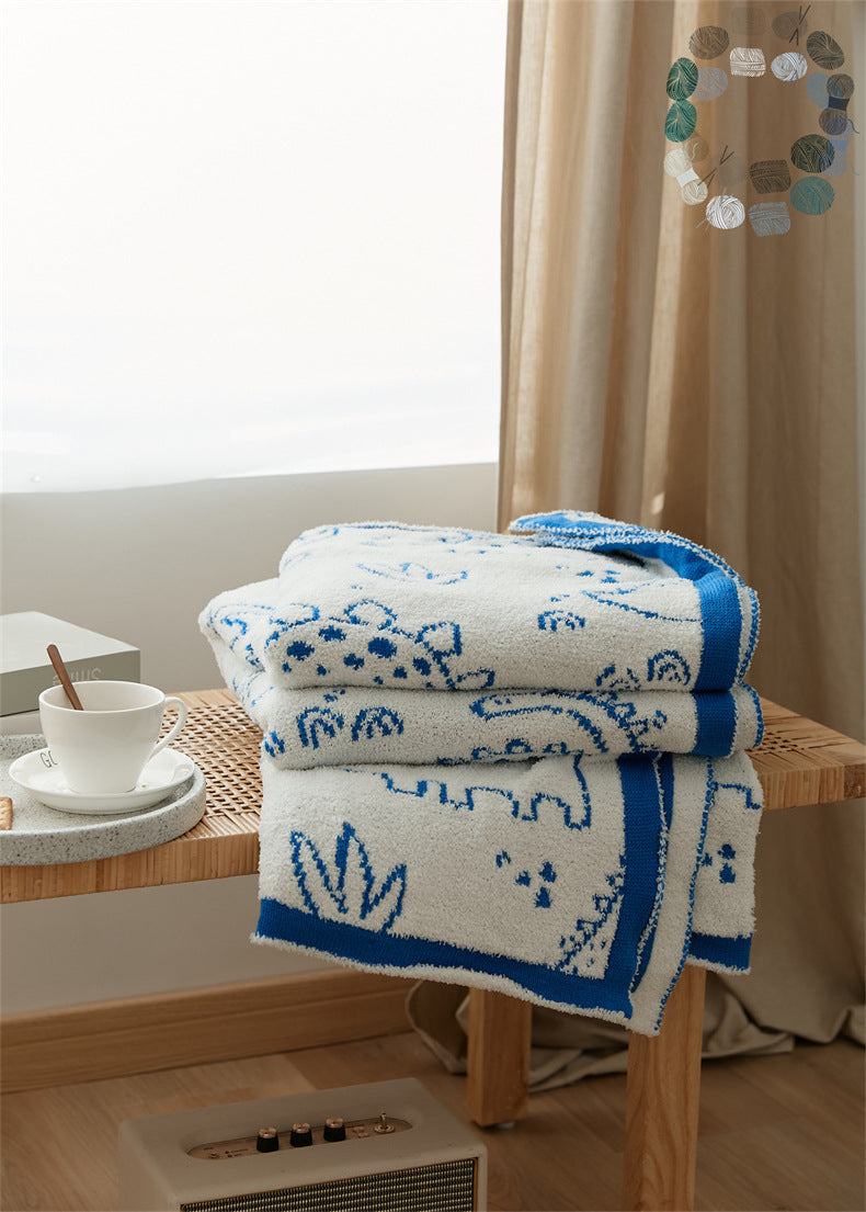 Dino Dreams Throw Blanket Aescraft