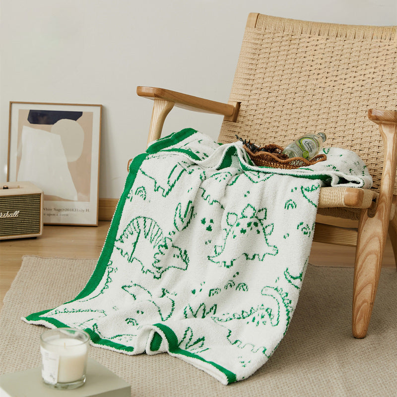 Dino Dreams Throw Blanket Aescraft