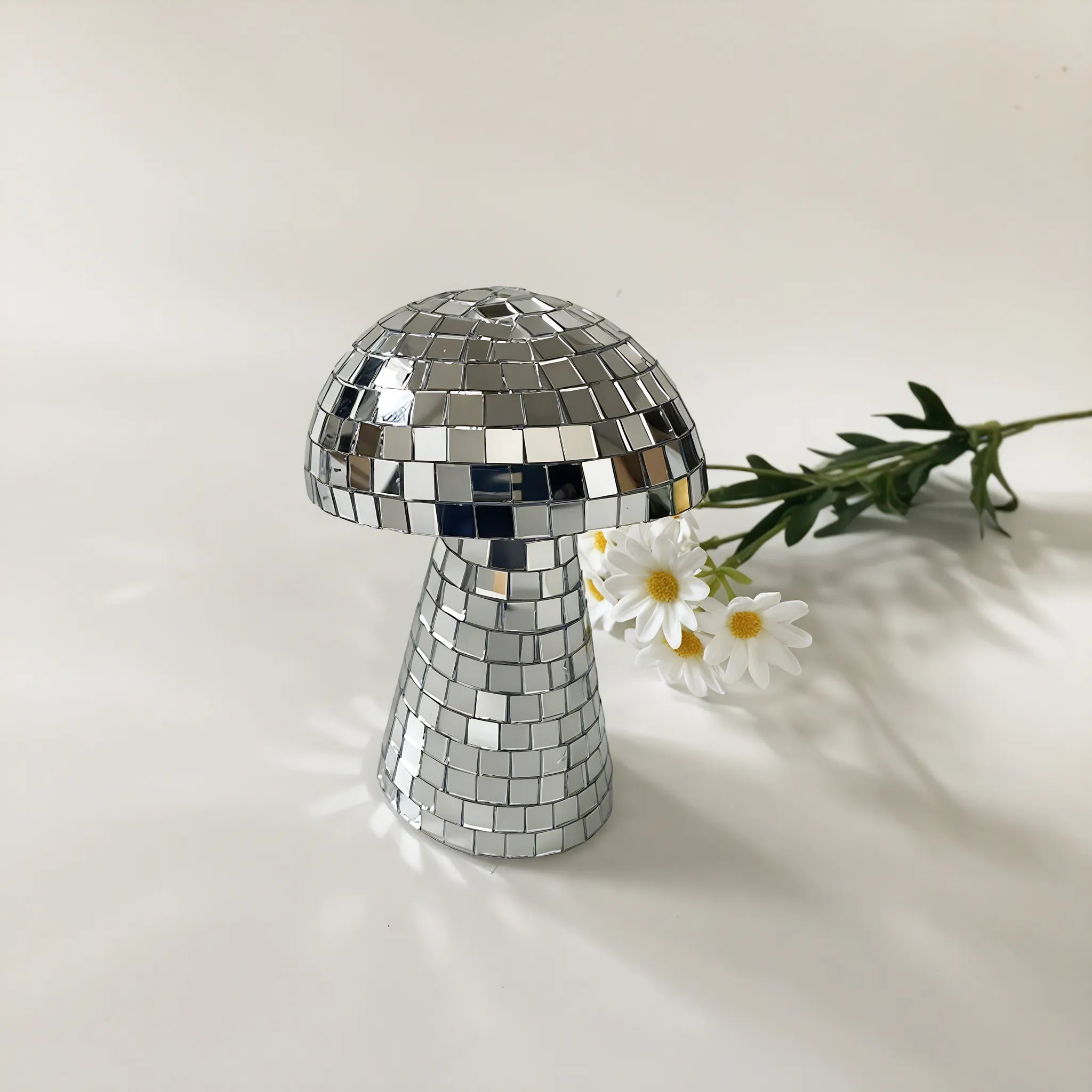 Glam Disco Mushroom customized Aescraft Silver Large(18cm Diameter)