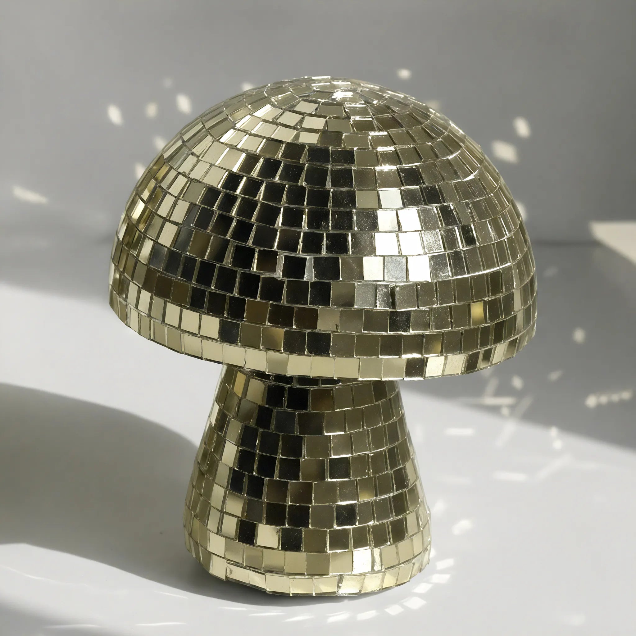 Glam Disco Mushroom customized Aescraft Gold Large(18cm Diameter)