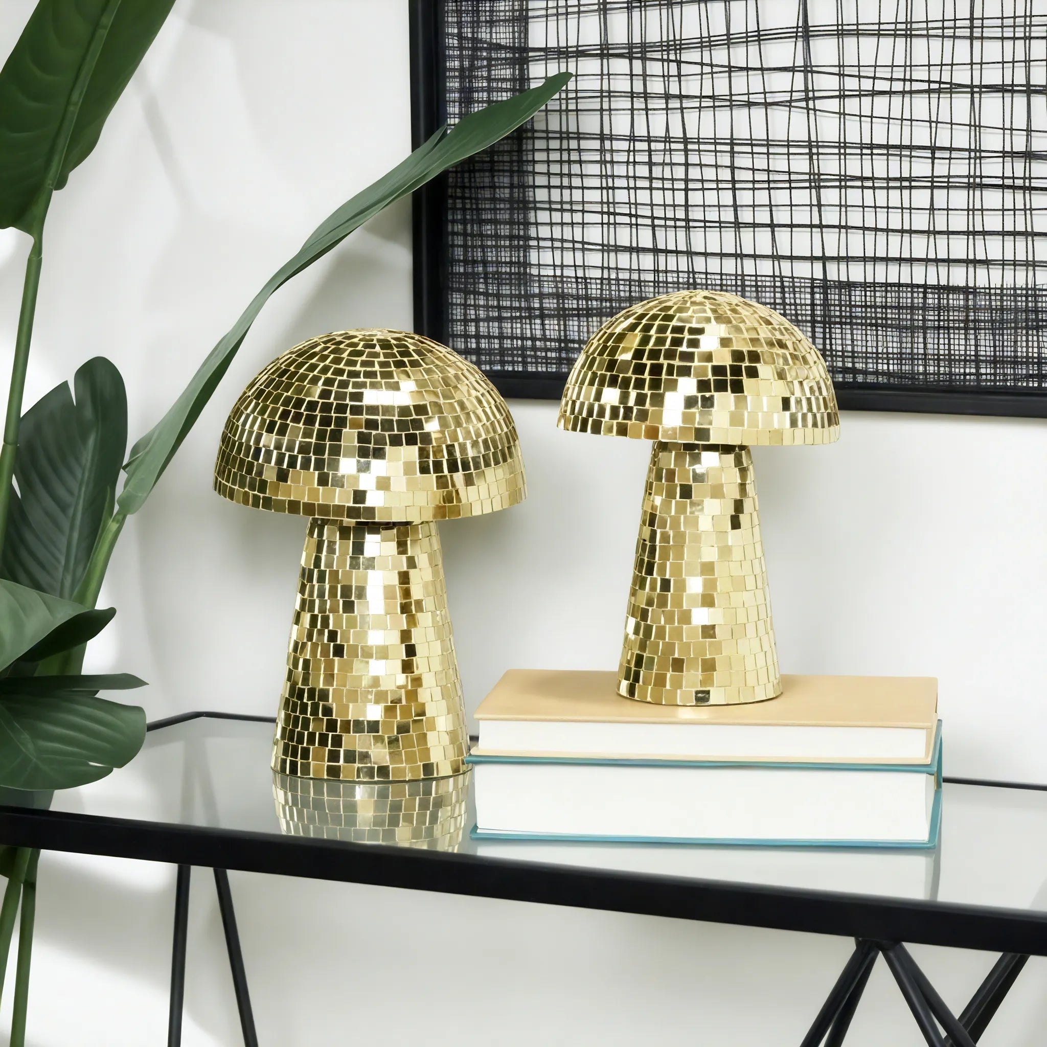 Glam Disco Mushroom customized Aescraft