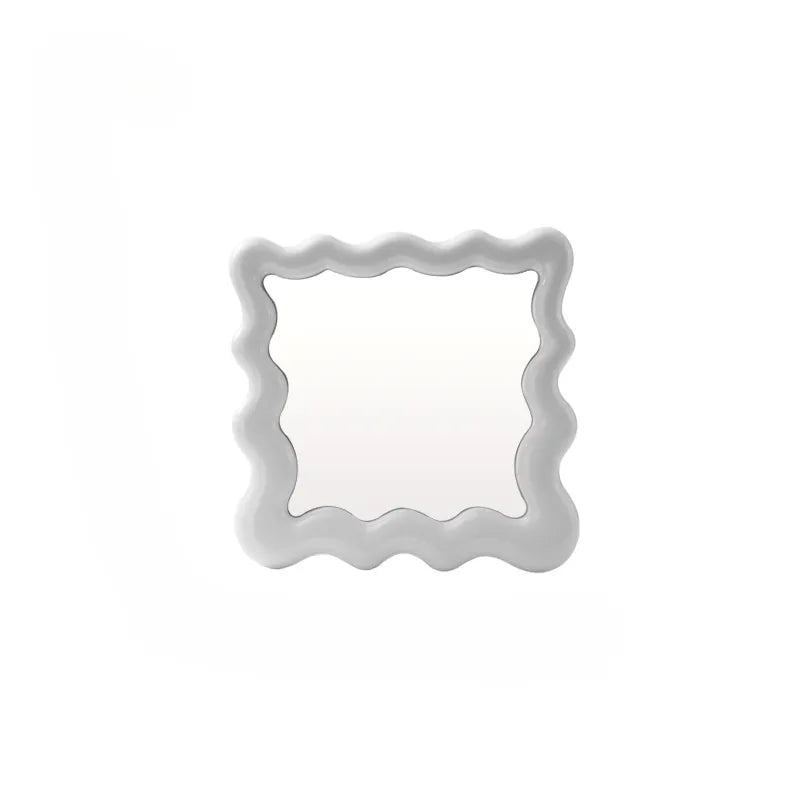 Glimmer & Gather – INS-Inspired Mirror Tray Organizer Aescraft White