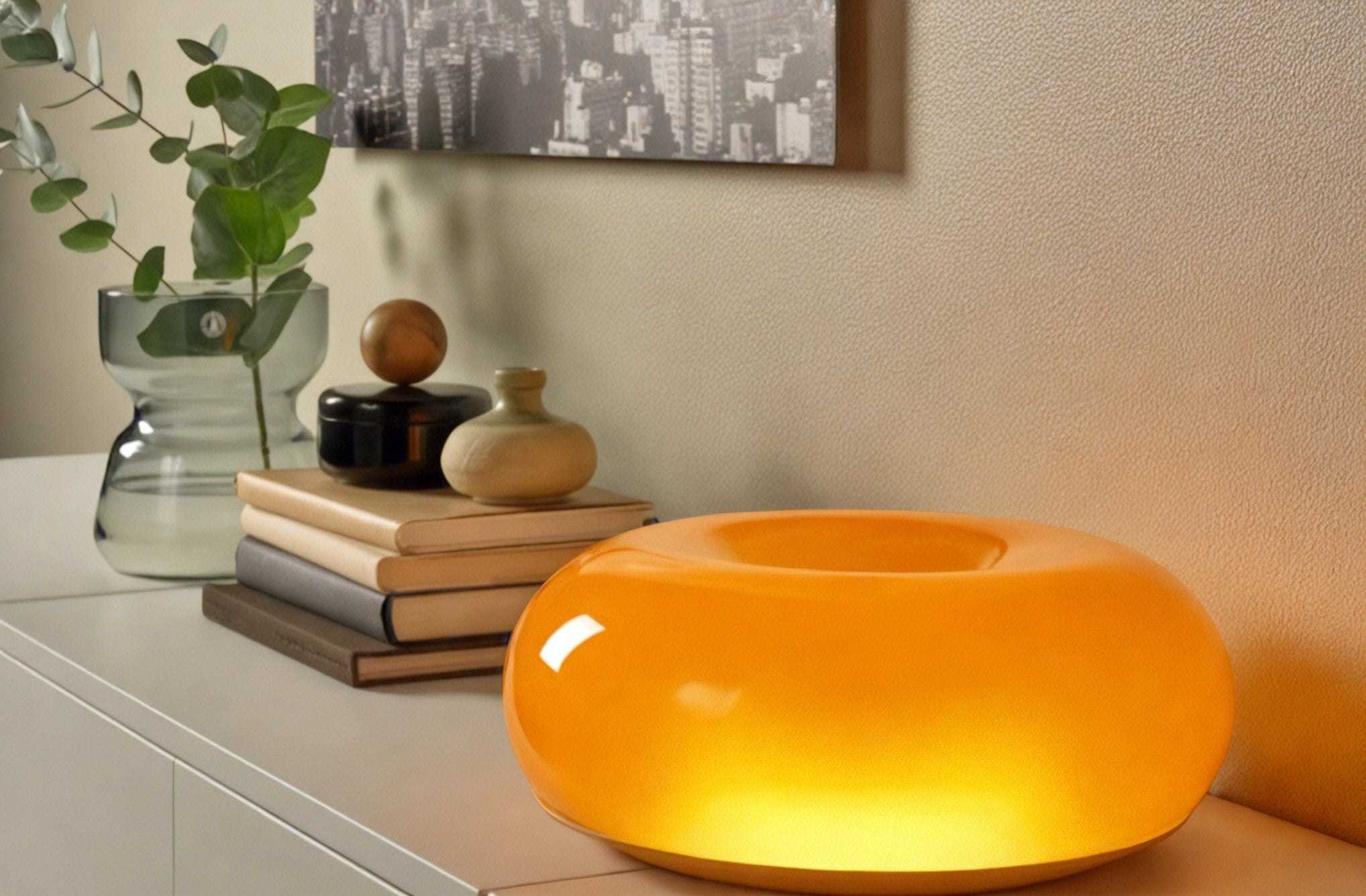 Glow Donut – A Statement in Glass Lighting  Aescraft   