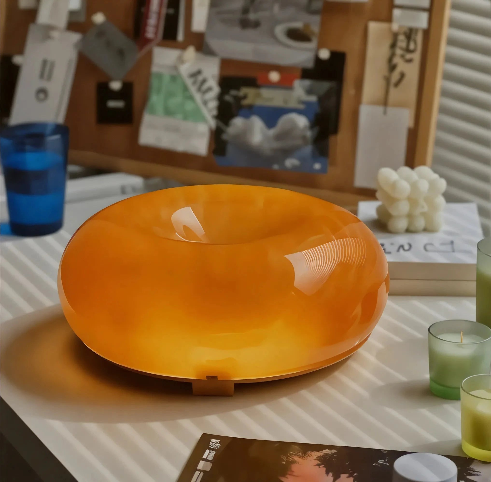 Glow Donut – A Statement in Glass Lighting  Aescraft   