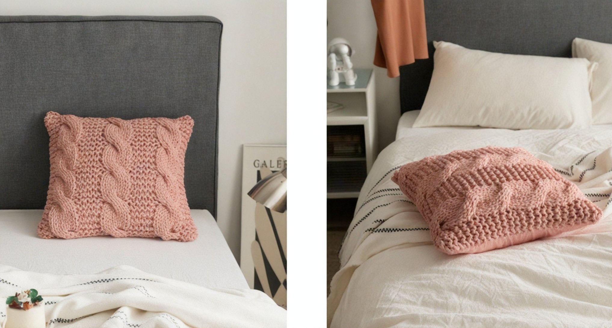 Knit-Me-Up Accent Pillow Aescraft