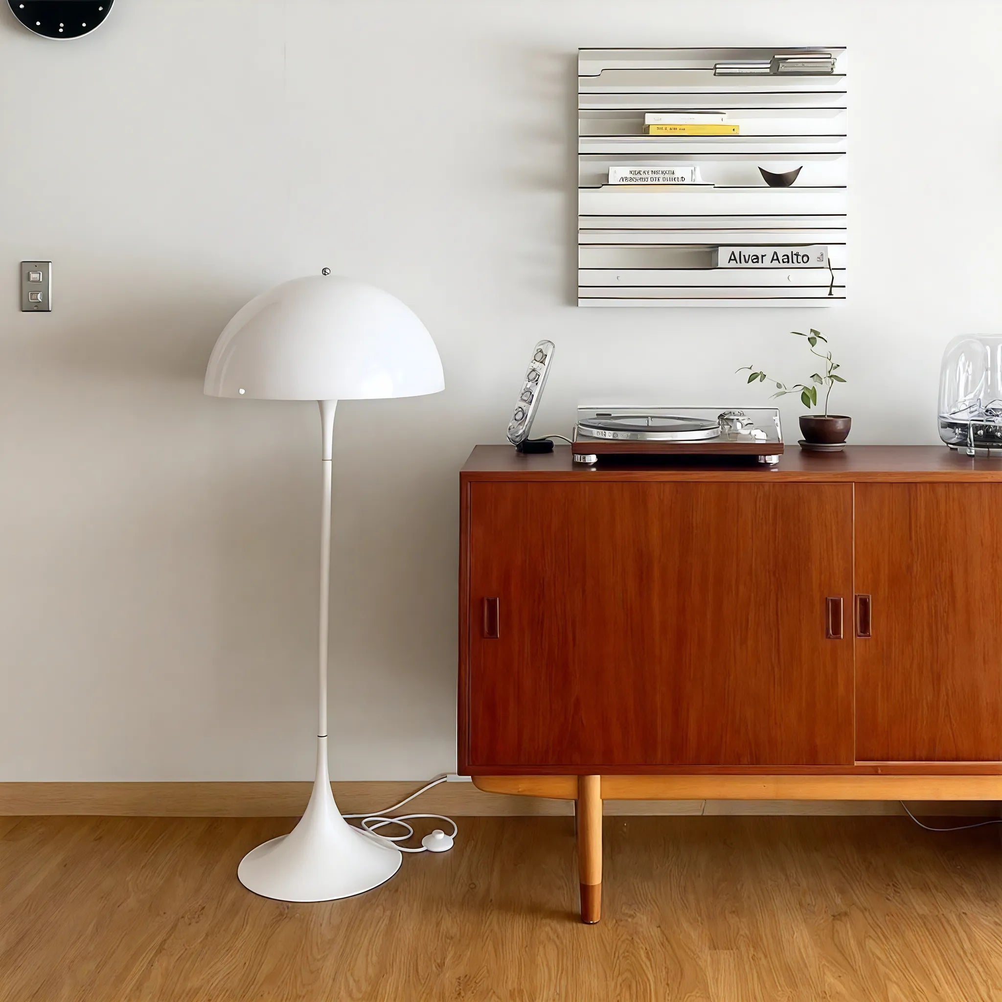 LumiShroom Floor Lamp – Retro Glow, Modern Ambiance Aescraft