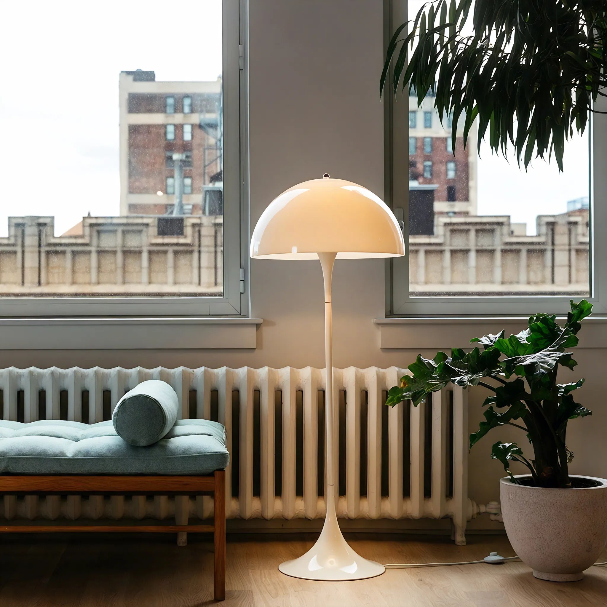 LumiShroom Floor Lamp – Retro Glow, Modern Ambiance Aescraft