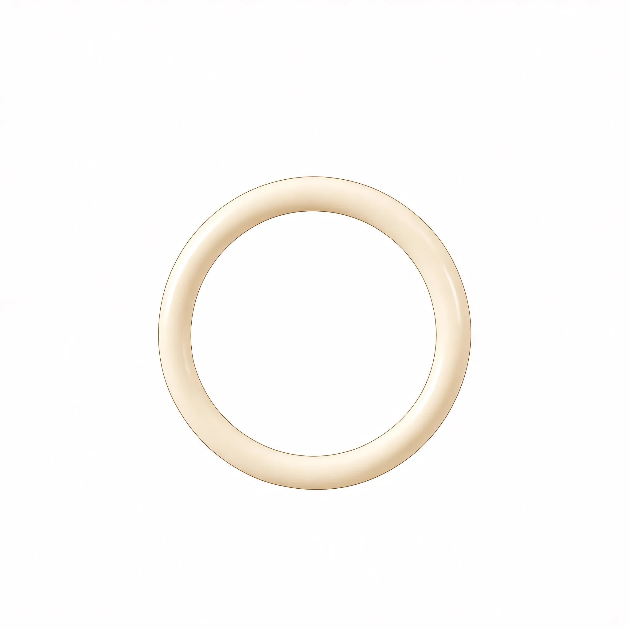 Reflections of Style – Scandinavian Round Mirror customized Aescraft Off-White  