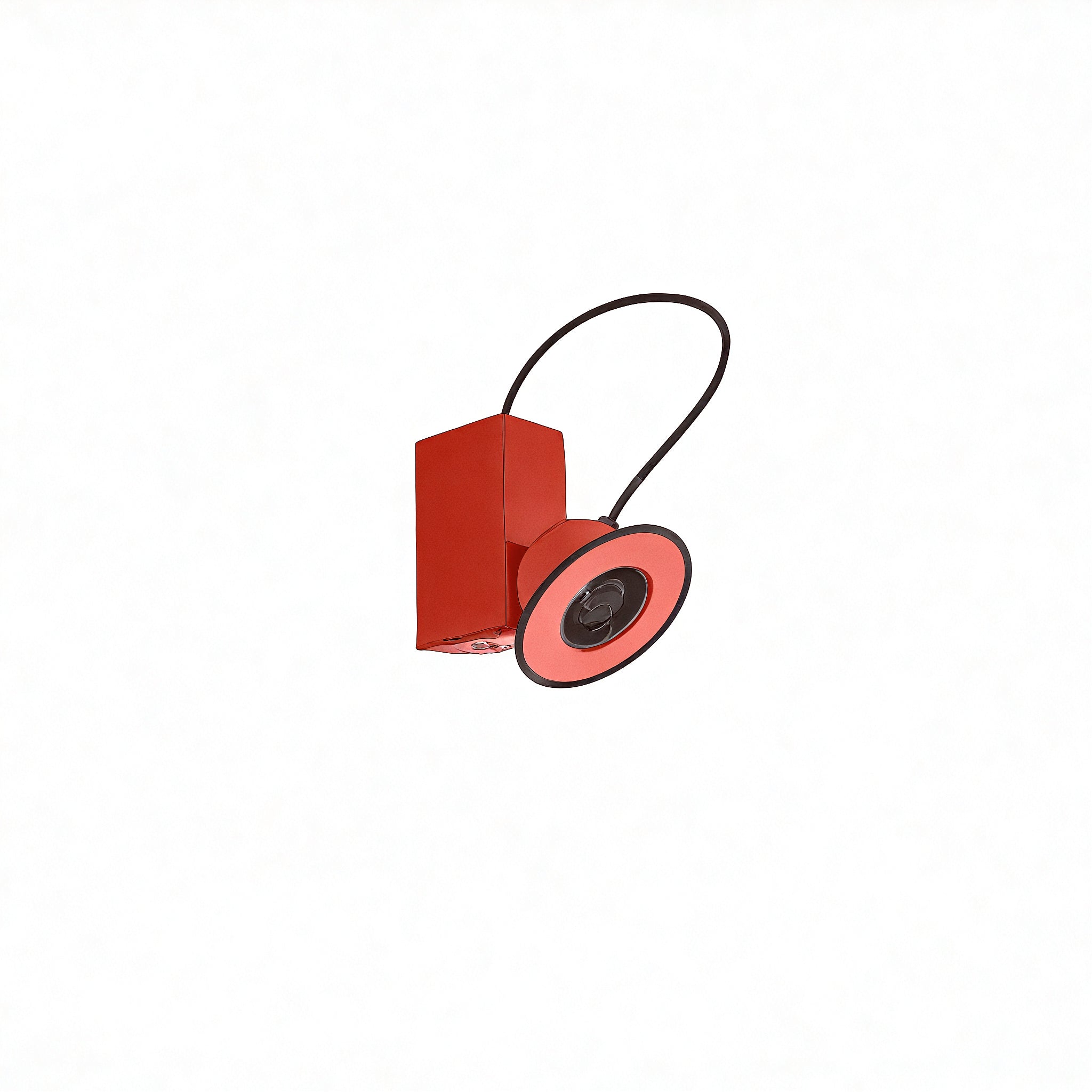 Retro Minibox: Table & Wall Lamp Aescraft Red-Wall Lamp US
