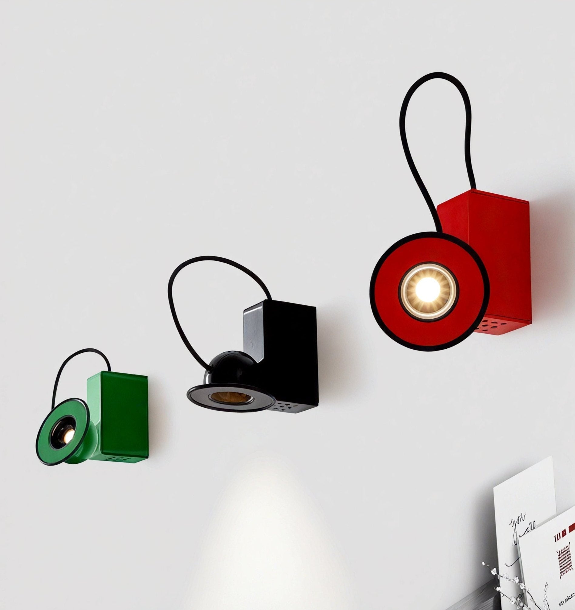 Retro Minibox: Table & Wall Lamp Aescraft