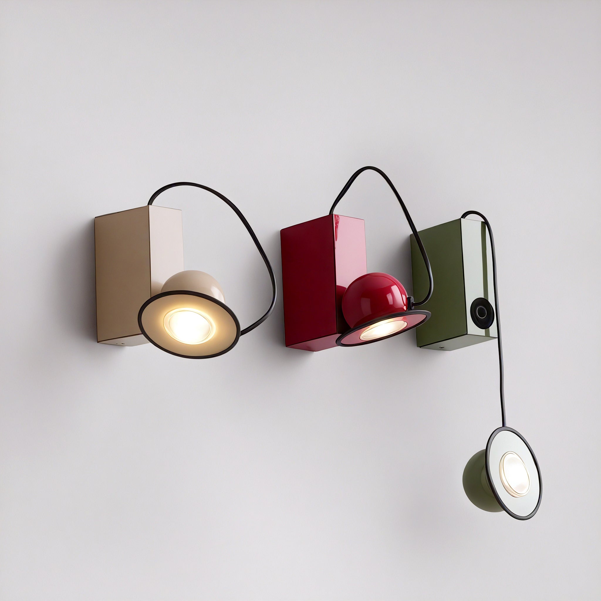 Retro Minibox: Table & Wall Lamp Aescraft