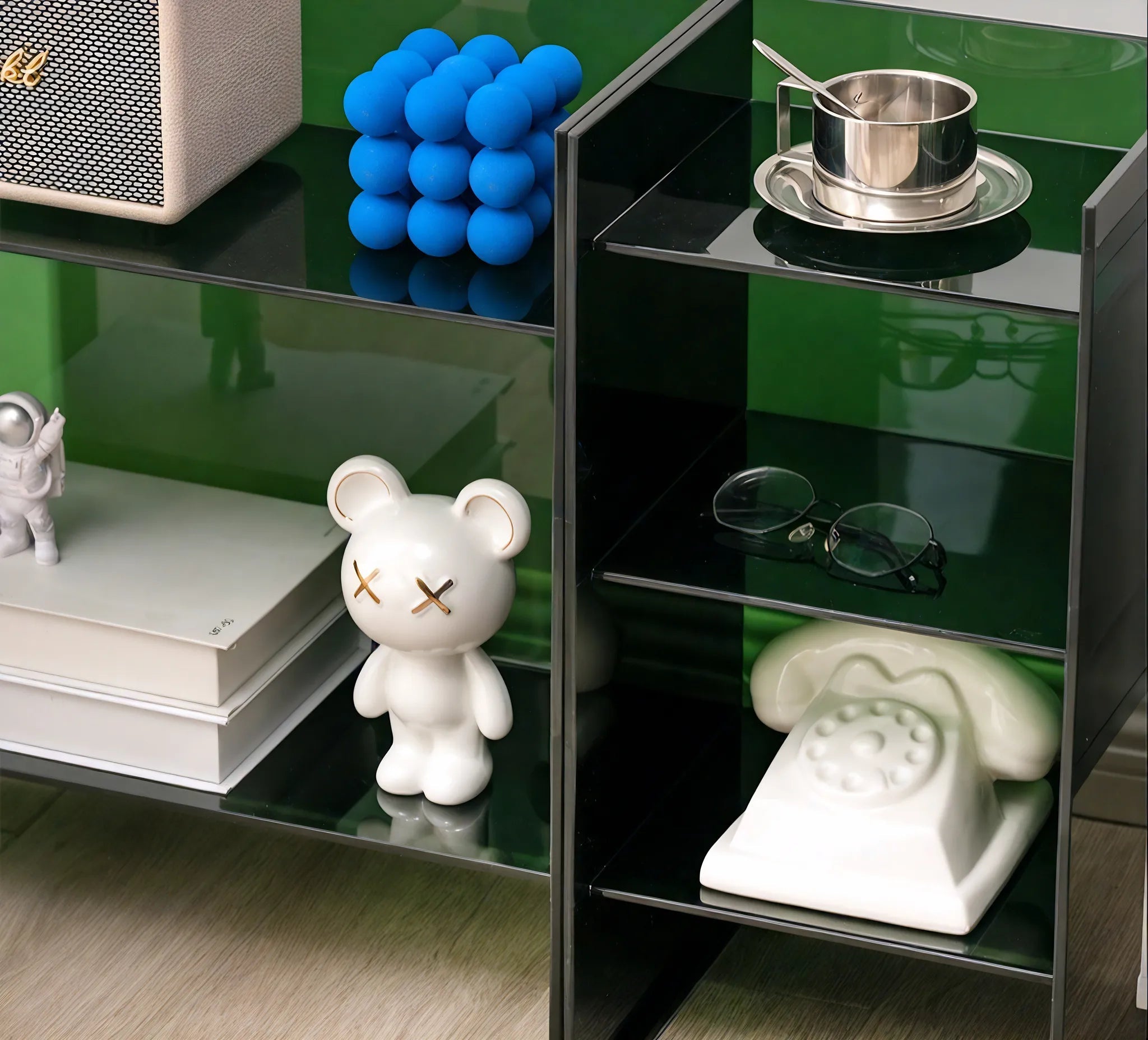 Subtle Spaces: Modern Acrylic Storage Shelf Aescraft