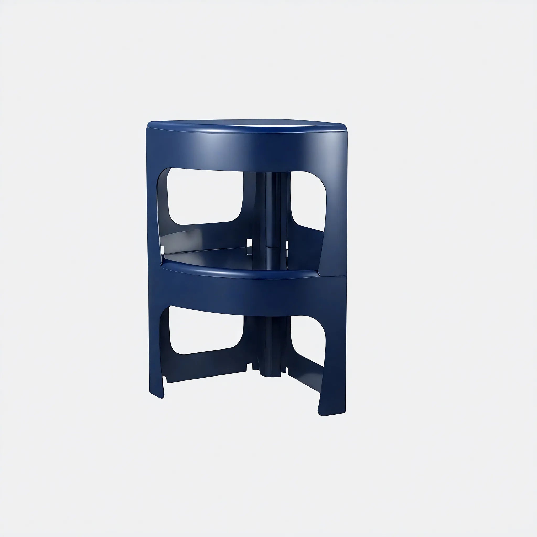 The Modular Marvel: Stackable Coffee Table  Aescraft Blue 2 Piece 