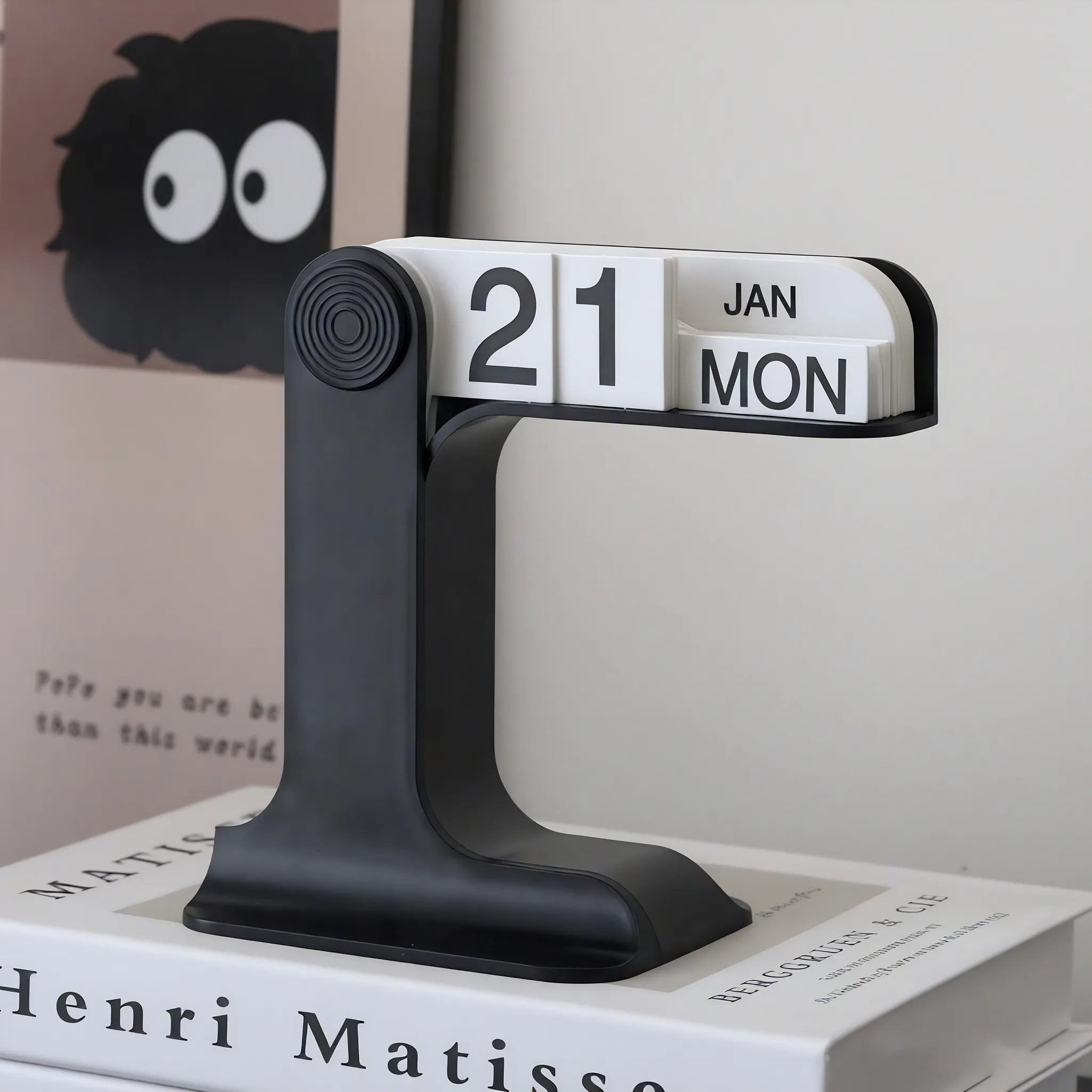 Zen Retro Flip Calendar Aescraft